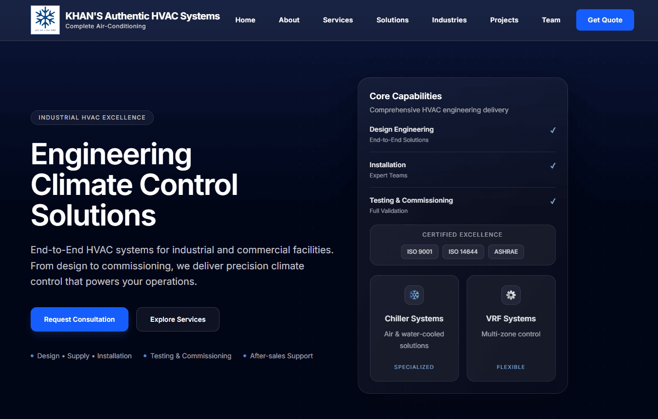 Khan’s HVAC Systems